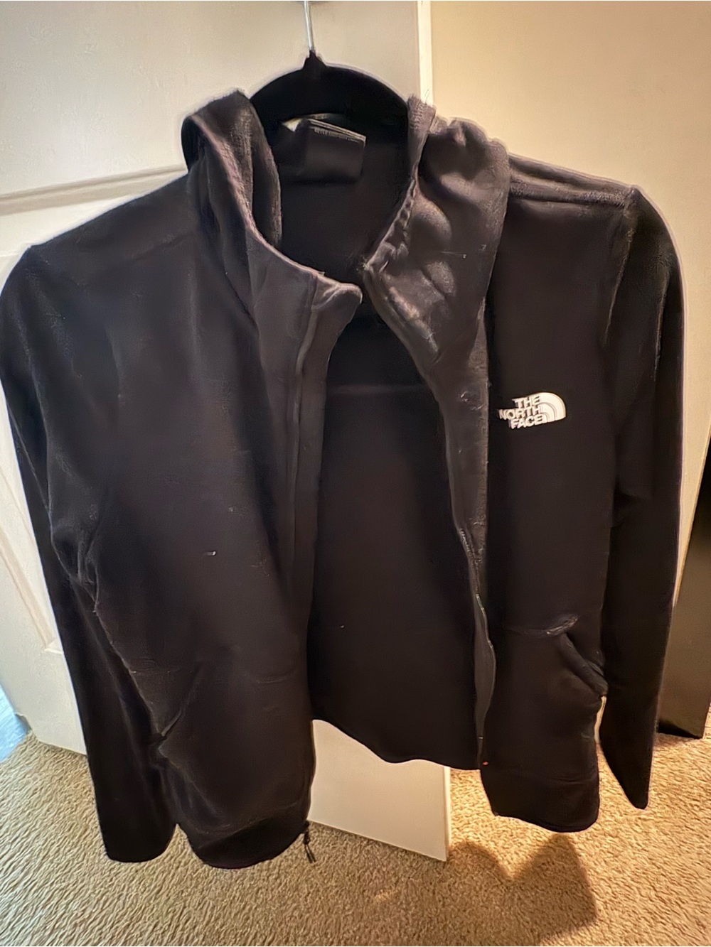 The North Face Women's Black Hooded Full-Zip Jacket